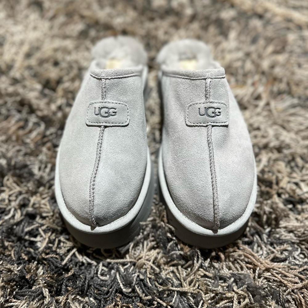 Ugg Discoquette Genuine Shearling Slide Slippers